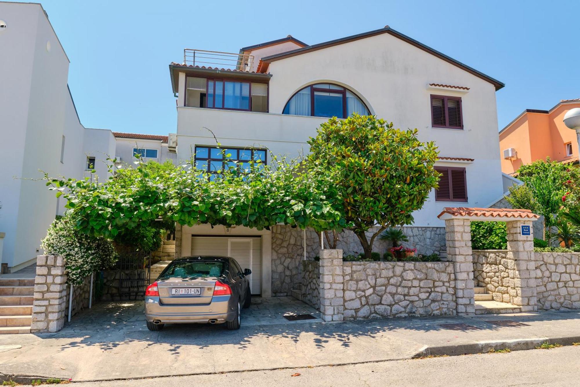 Apartman Mirjana 1 Mali Lošinj Esterno foto